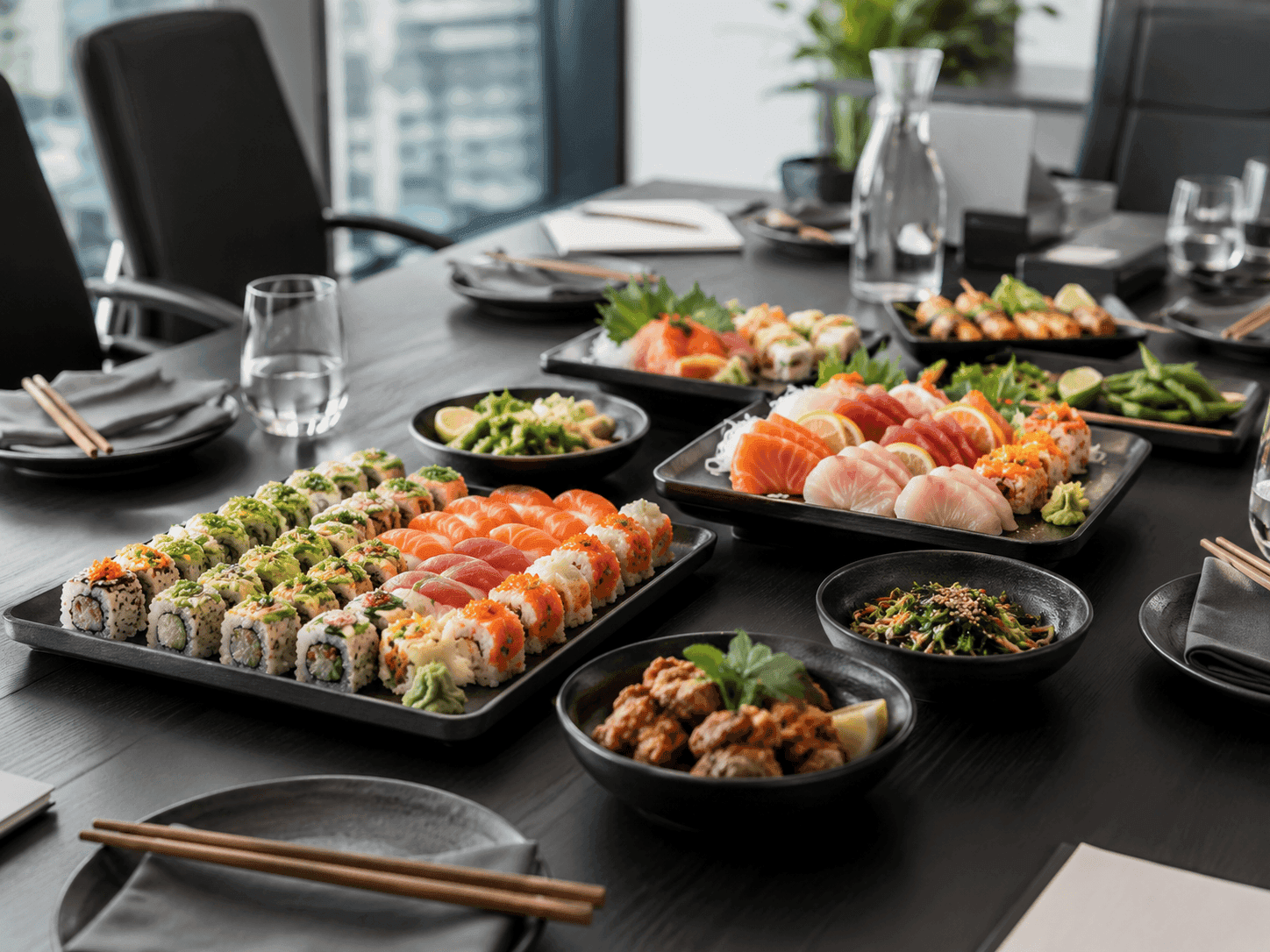 IKI drop-off catering platters